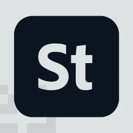Adobe stock icon